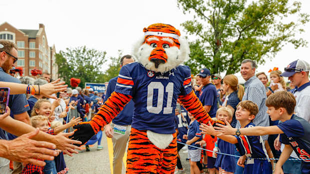 Aubie Tiger Walk